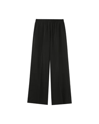 Pantalon fluide elastique noir Picasso