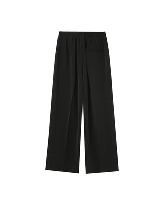 Pantalon fluide elastique noir Picasso