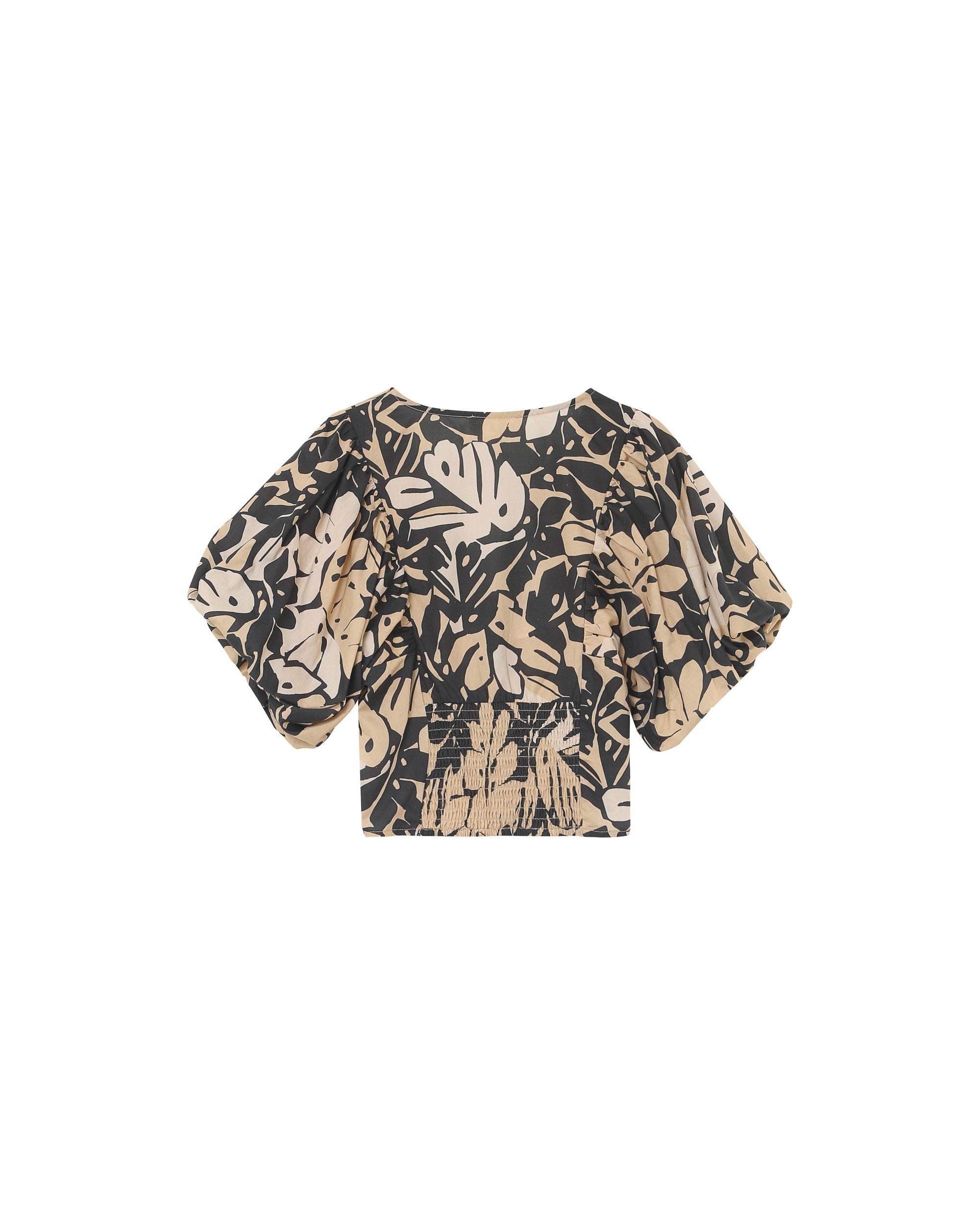 Blouse imprimée floral beige Pineapple