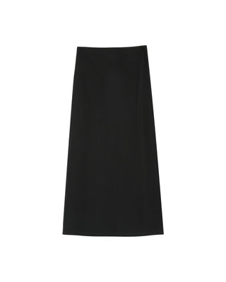 Jupe longue fluide anthracite Please