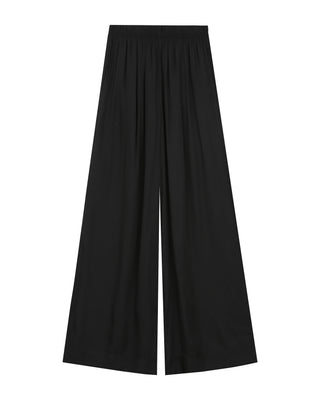 Pantalon large fluide noir Rain