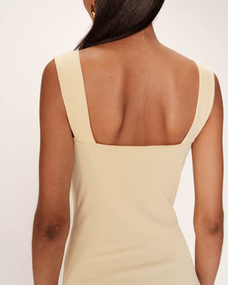 Heart neckline body yellow Raphael