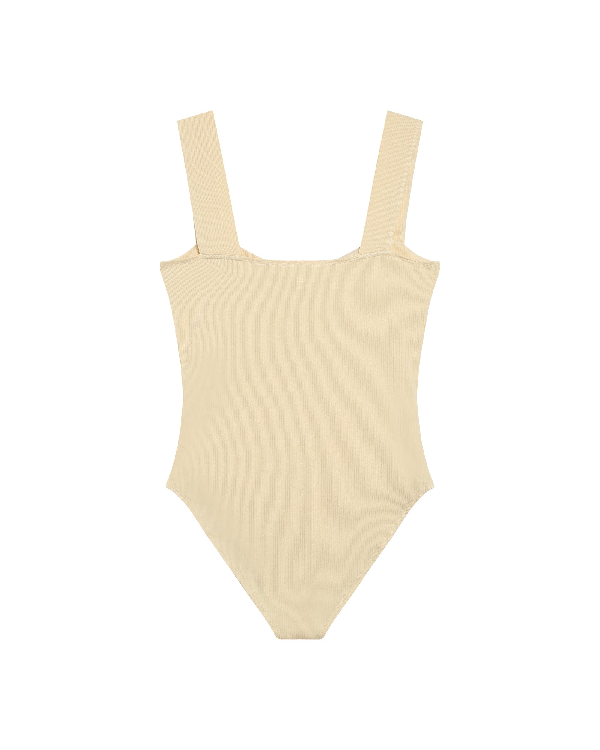 Heart neckline body yellow Raphael