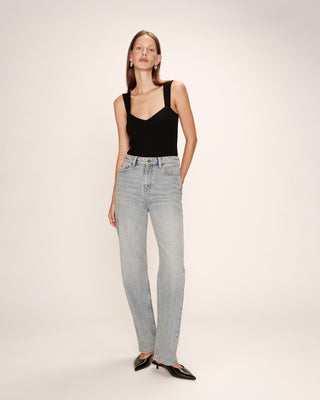 Heart neckline body black Raphael