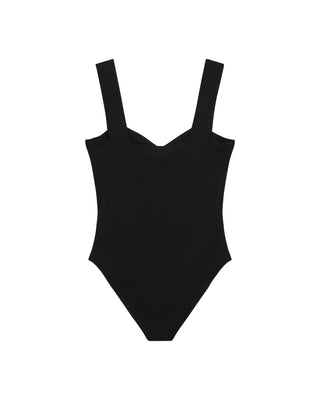 Heart neckline body black Raphael