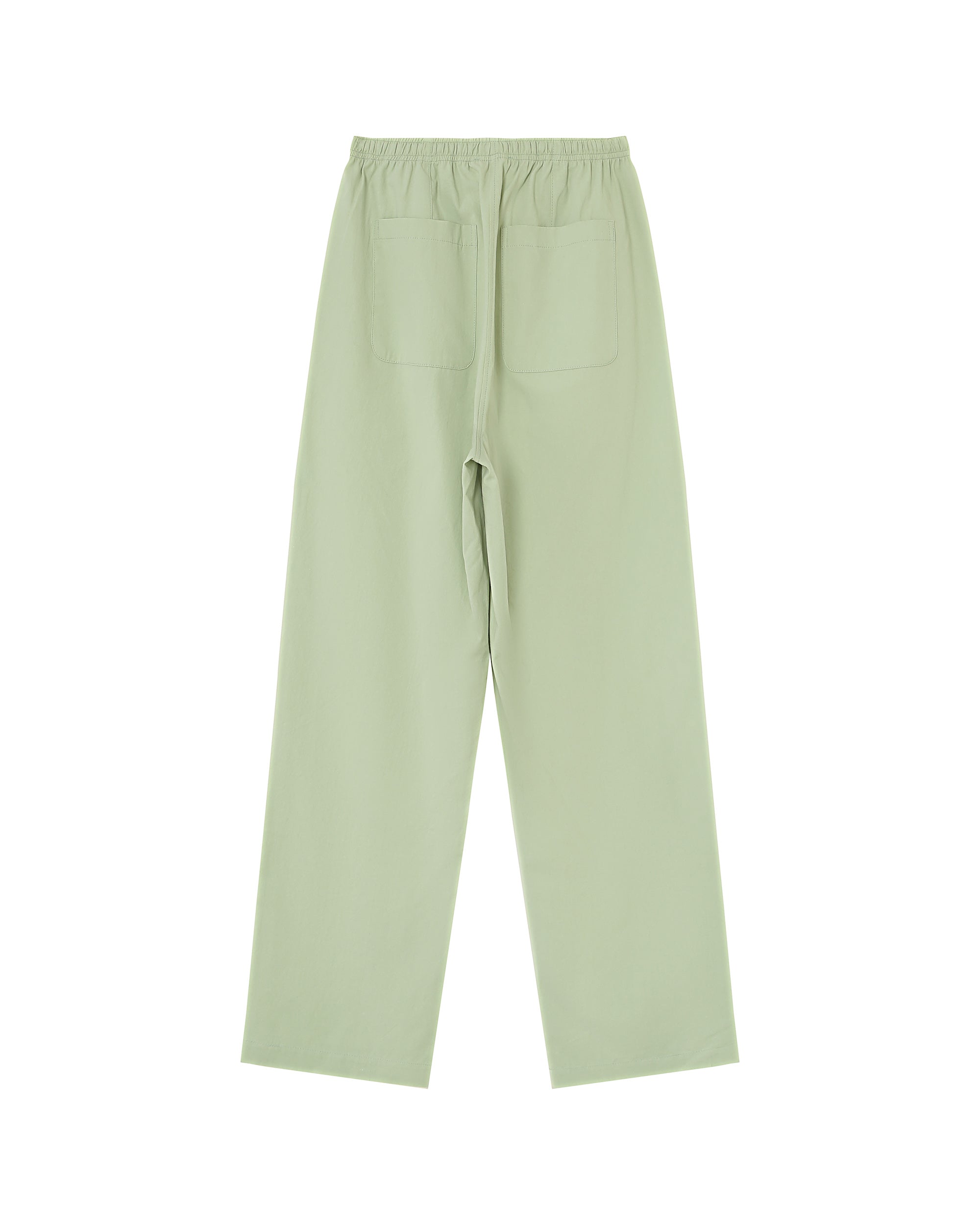 Straight cotton trousers menthe Rhode_13125