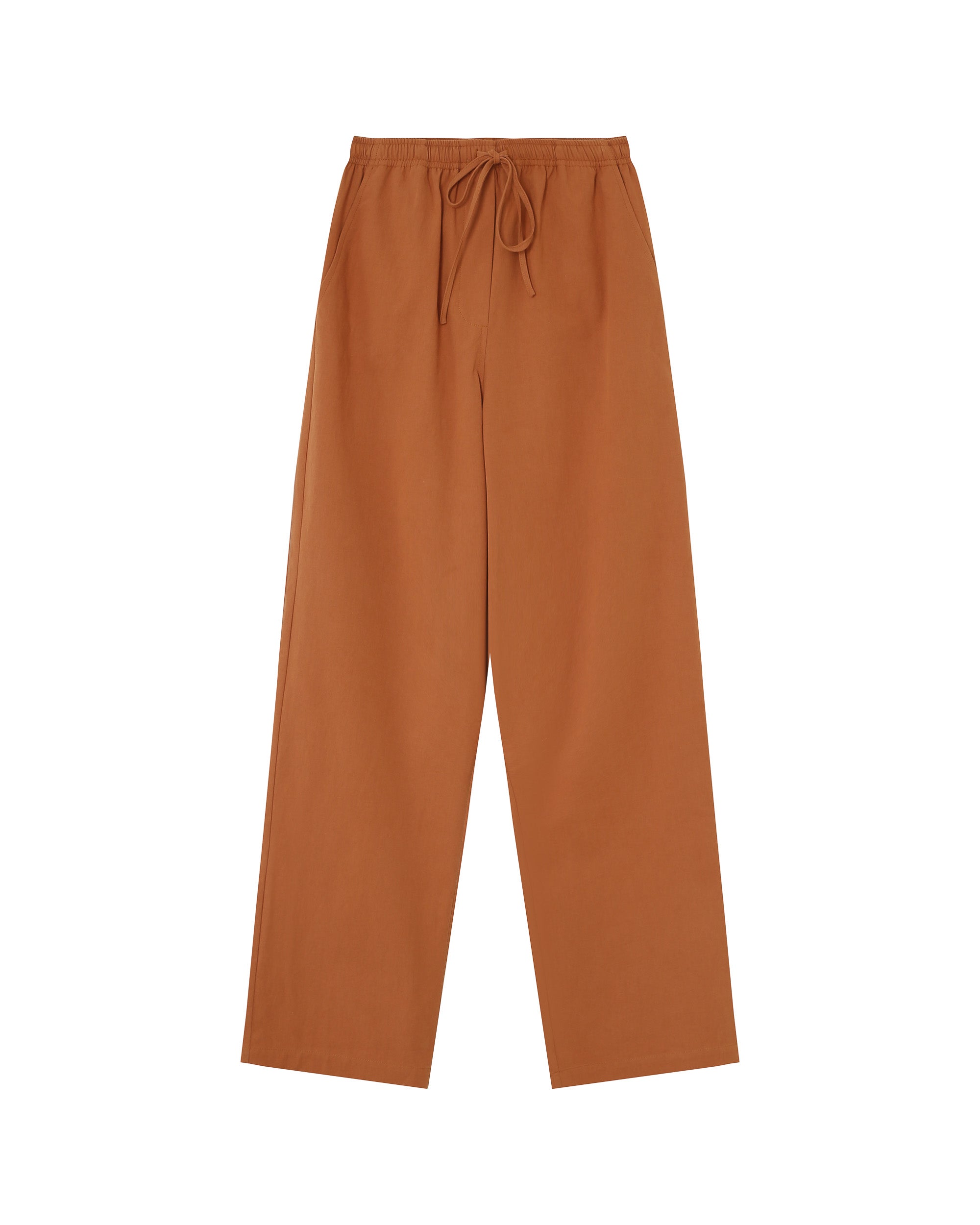 Straight cotton trousers terre Rhode_13125