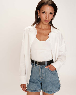 Short en jean medium blue Rice