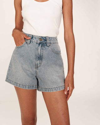 Short en jean sky blue Rice