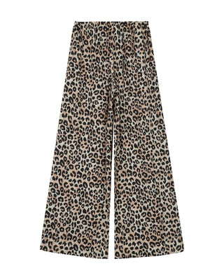Pantalon imprimé leopard beige Rick