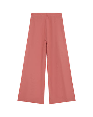 Pantalon droit en lin rose Robin