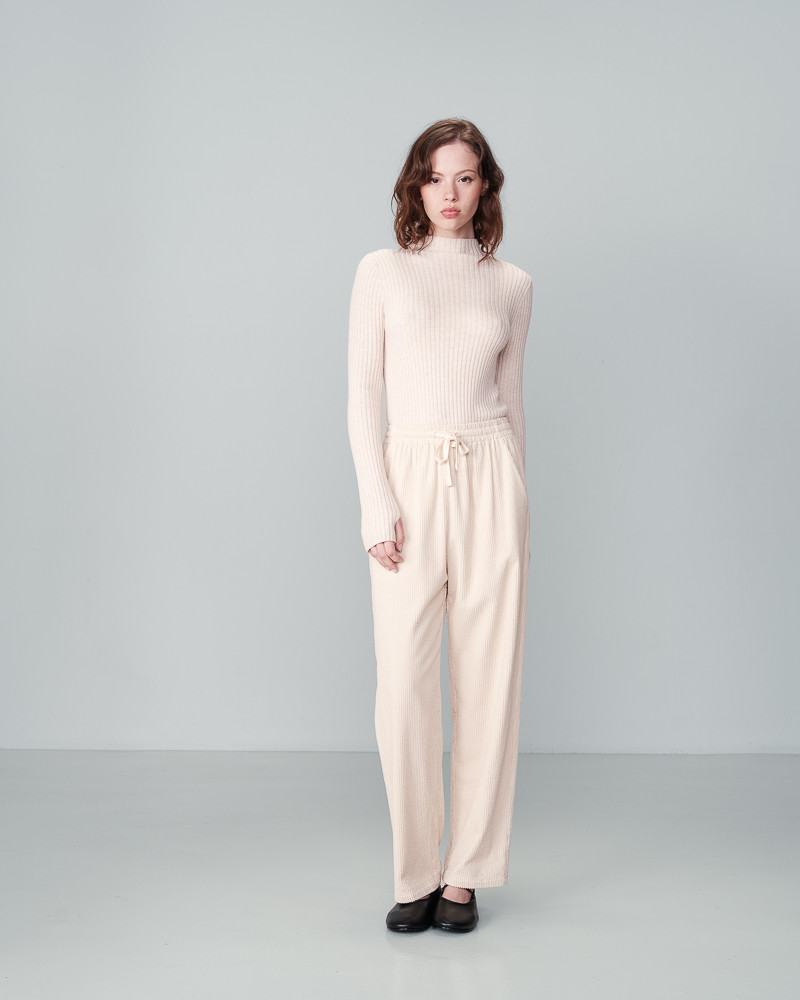 PANTALON ECRU NICOLAS