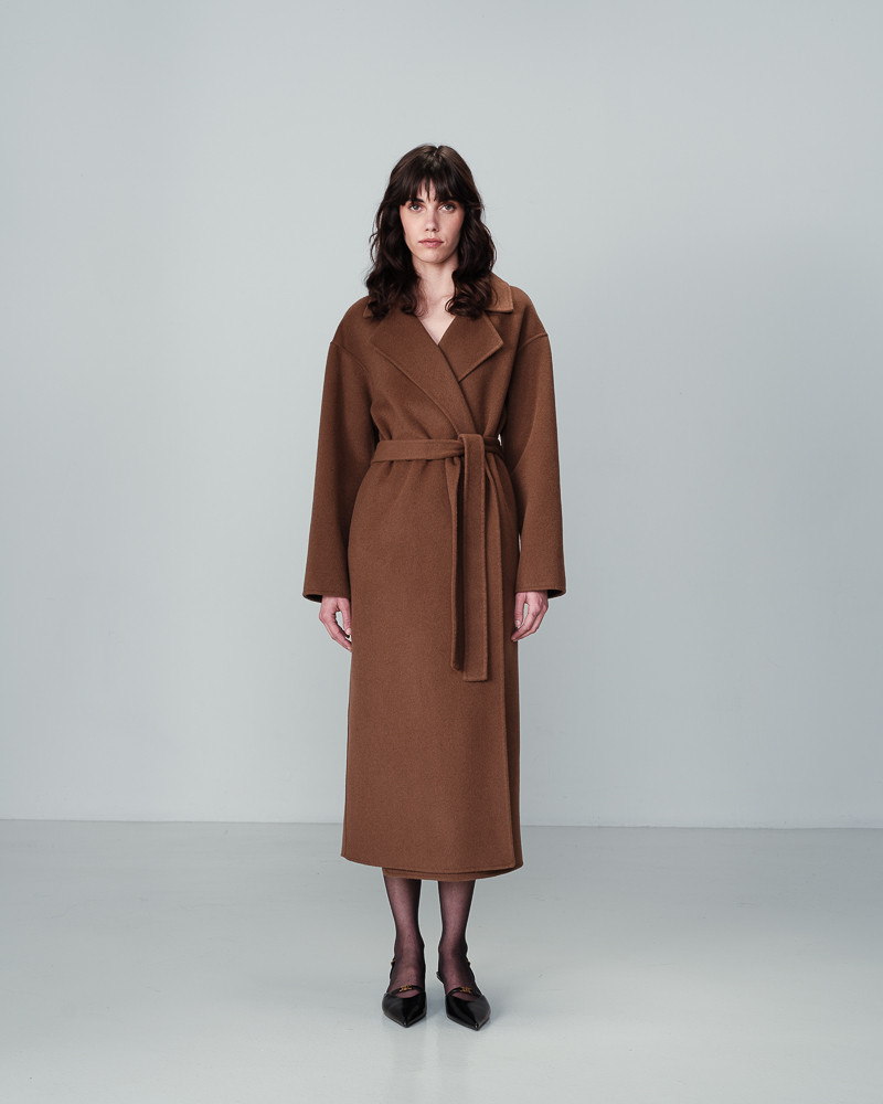 MANTEAU CHOCOLAT NOEMIE