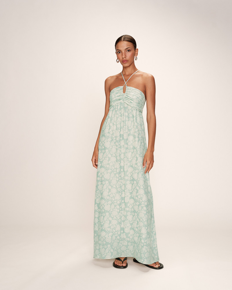 LONG DRESS VERT REINE