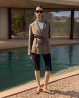 Striped tailored blazer rayure Acario