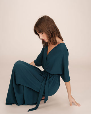 ROBE LONGUE EMERAUDE MAUD