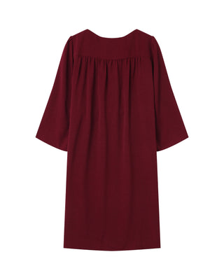 ROBE COURTE BORDEAUX SUSANA