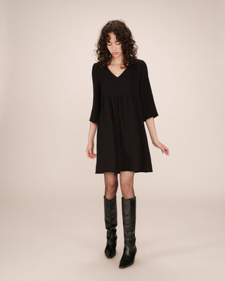 ROBE COURTE NOIR SUSANA