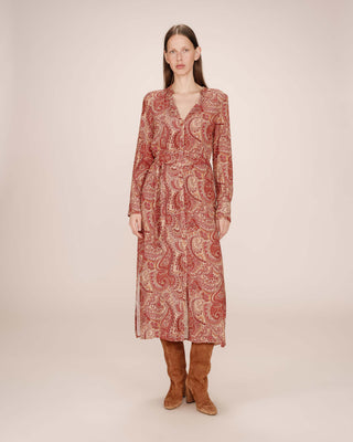 ROBE LONGUE TERRACOTTA SOURCE