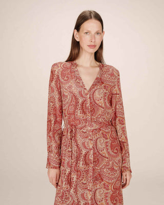 ROBE LONGUE TERRACOTTA SOURCE