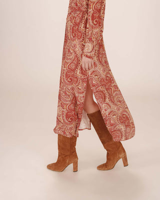 ROBE LONGUE TERRACOTTA SOURCE