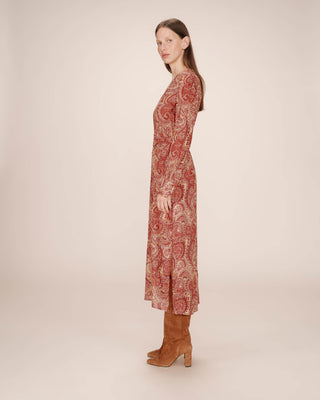 ROBE LONGUE TERRACOTTA SOURCE