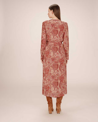 ROBE LONGUE TERRACOTTA SOURCE