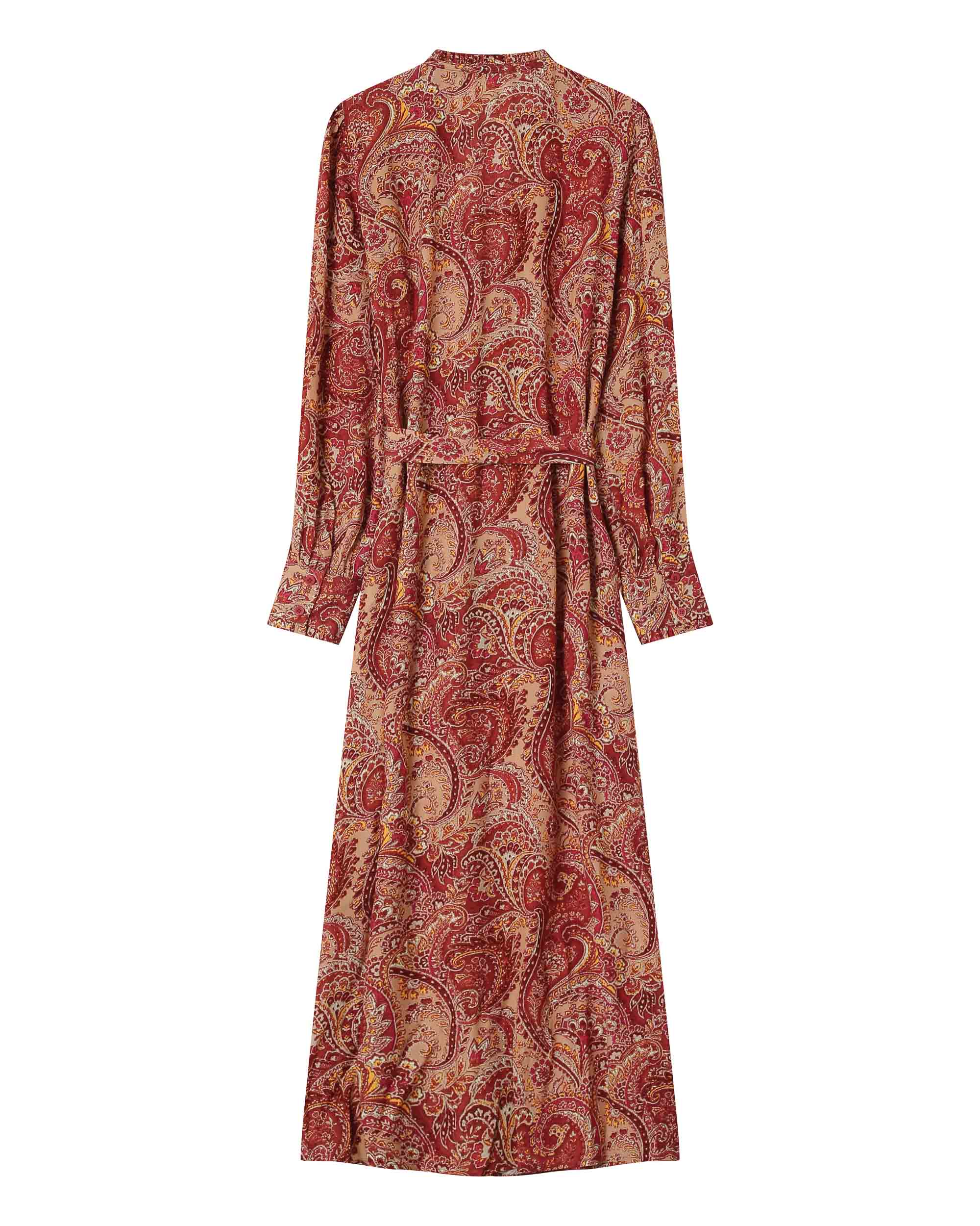 Robe longue bohÃ¨me terracotta Source