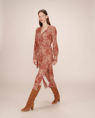 ROBE LONGUE TERRACOTTA SOURCE