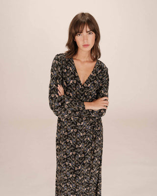 ROBE LONGUE NOIR SUPERBE
