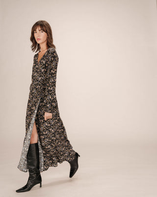 ROBE LONGUE NOIR SUPERBE