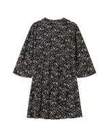 Short floral dress black Sirius