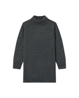 Short sweater dress anthracite Sandrine