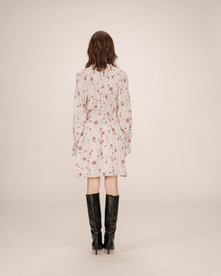 ROBE COURTE ECRU SENTIMENTALE