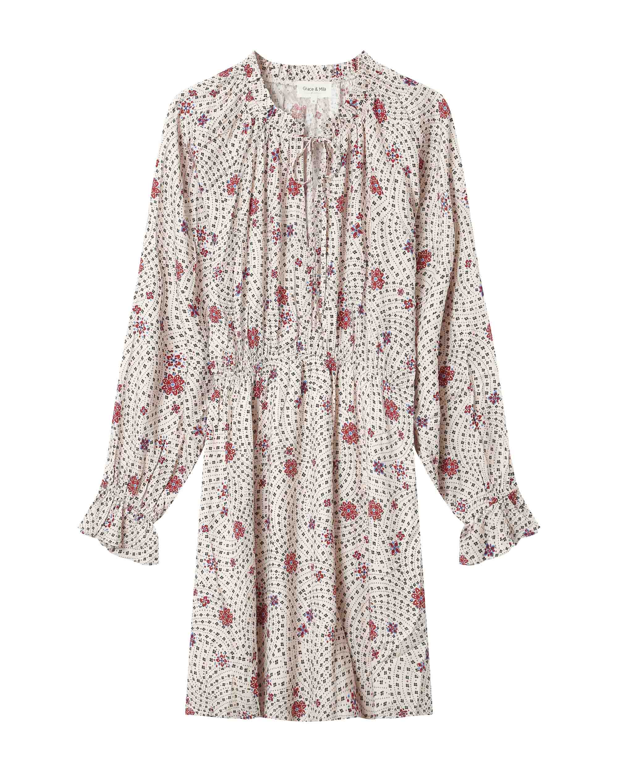 Short dress ecru Sentimentale