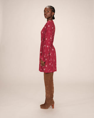 ROBE COURTE TERRACOTTA SENTIMENTALE