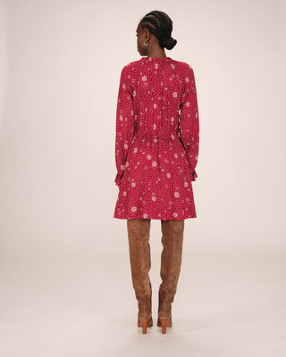 ROBE COURTE TERRACOTTA SENTIMENTALE