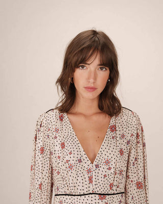 ROBE LONGUE ECRU SENSIBLE