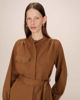 Short shirt dress khaki Serbia