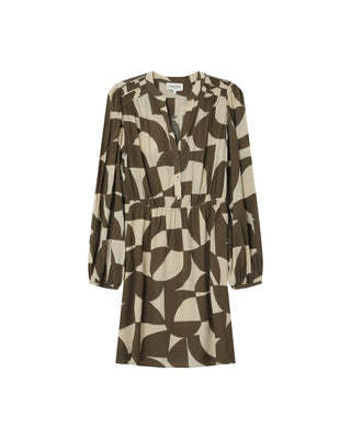 ROBE COURTE OLIVE SELIA