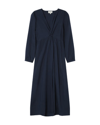 ROBE LONGUE MARINE SHIRLEY