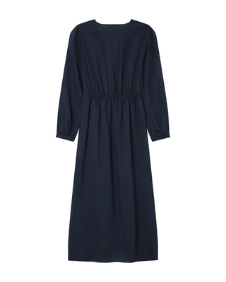 ROBE LONGUE MARINE SHIRLEY