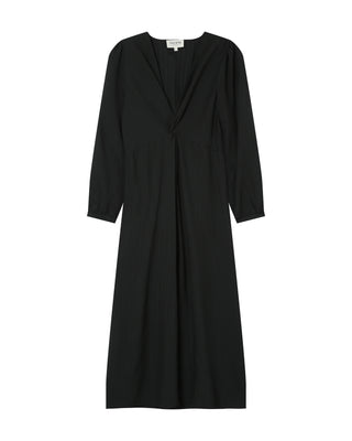 ROBE LONGUE NOIR SHIRLEY