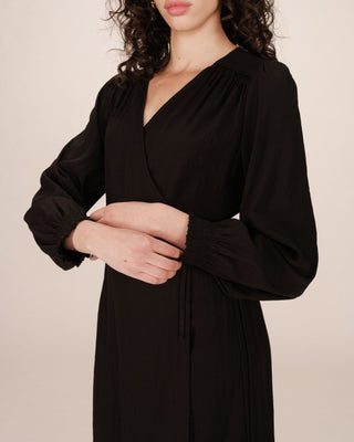 ROBE LONGUE NOIR SEYCHELLES