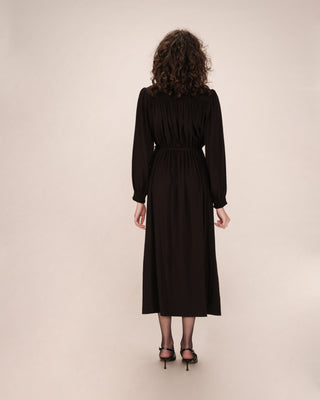 ROBE LONGUE NOIR SEYCHELLES