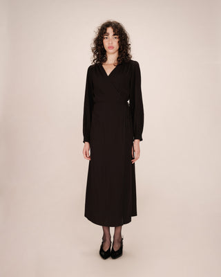 ROBE LONGUE NOIR SEYCHELLES