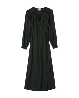 ROBE LONGUE VERT FORET SEYCHELLES