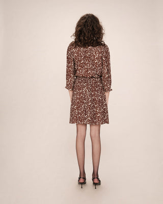 ROBE COURTE CHOCOLAT SUZIE