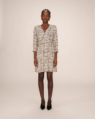 ROBE COURTE VANILLE SUZIE
