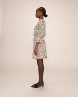 Short print dress vanilla Suzie